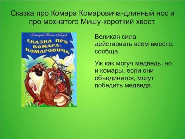 Сказка про комара-Комаровича книга