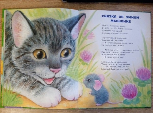 Кошка со сказки об умном мышонке