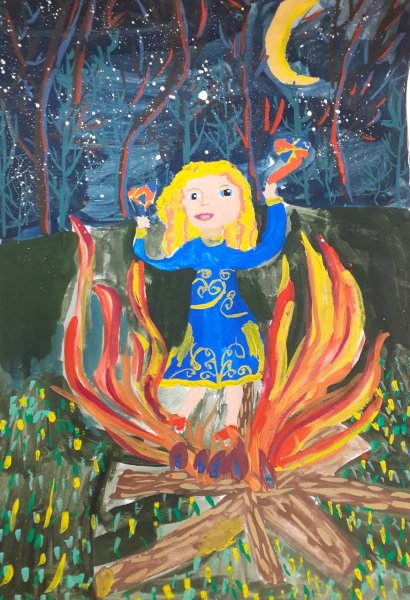 Сказы Бажова Огневушка поскакушка