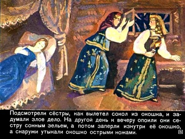 Сказка пёрышко Финиста ясна Сокола