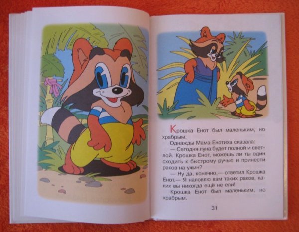 Крошка енот книга