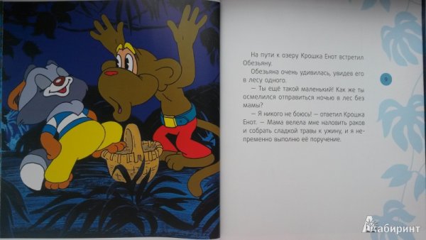 Крошка енот книга Долотцева