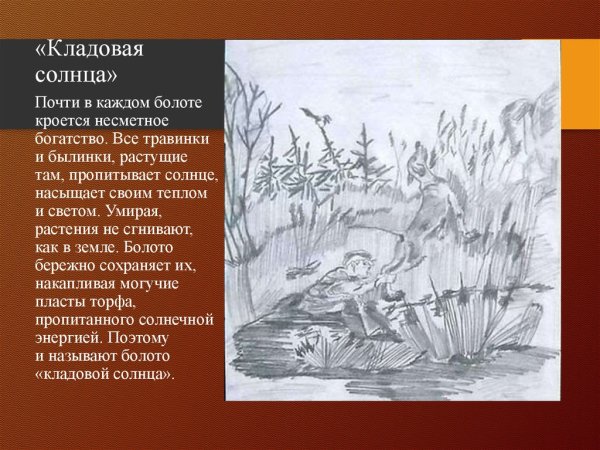 Блудова болота кладовая солнца