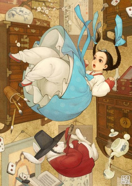Корейский иллюстратор na young
