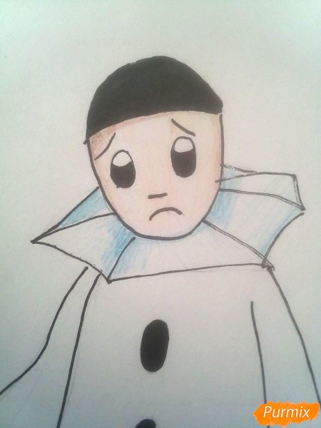 Рисование Пьеро