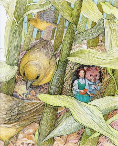 Susan Jeffers Дюймовочка