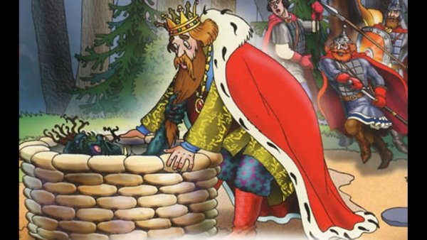 Сказка о царе Берендее Жуковский иллюстрации