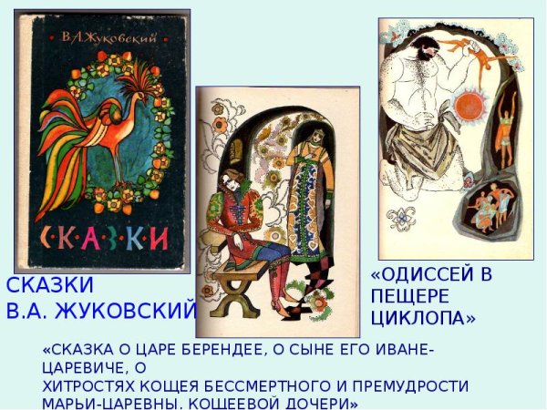 Сказка о берендии и его сыне Жуковский