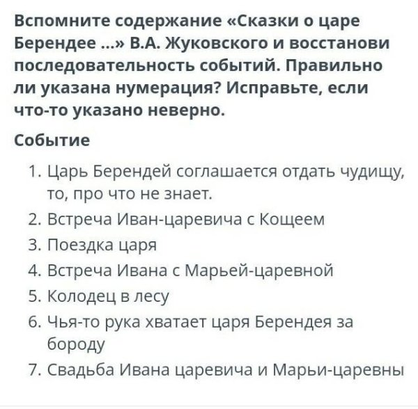 Сюжет сказки о царе Берендее кратко
