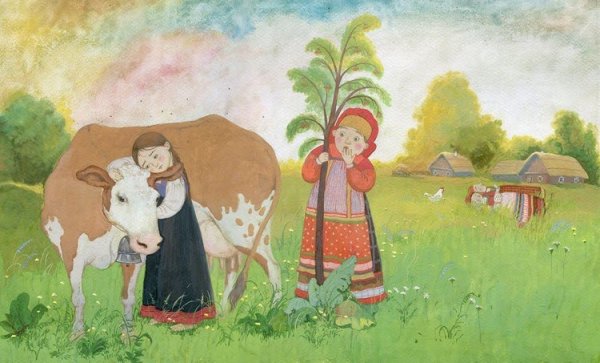 Арты крошечка хаврошечка иллюстрации к сказке (69 фото)
