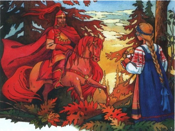 Василиса прекрасная всадники