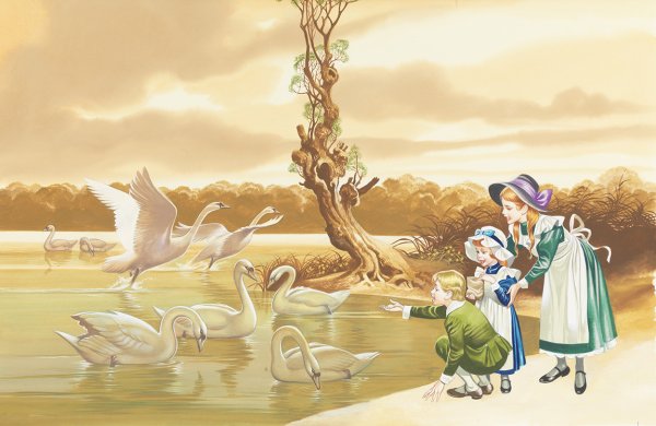 The ugly Duckling иллюстрации