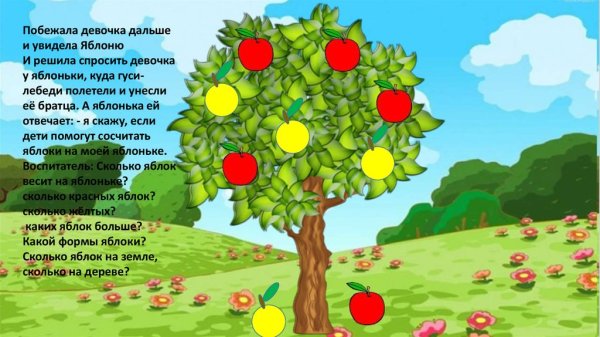 Яблоня сказка