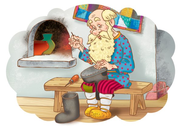 Дед из сказки Курочка Ряба