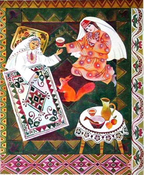 Три дочери Татарская народная сказка