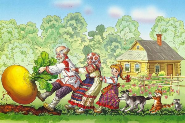 Русско народные сказки Репка