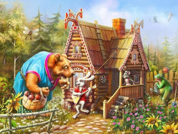 Сказочный домик Терем Теремок