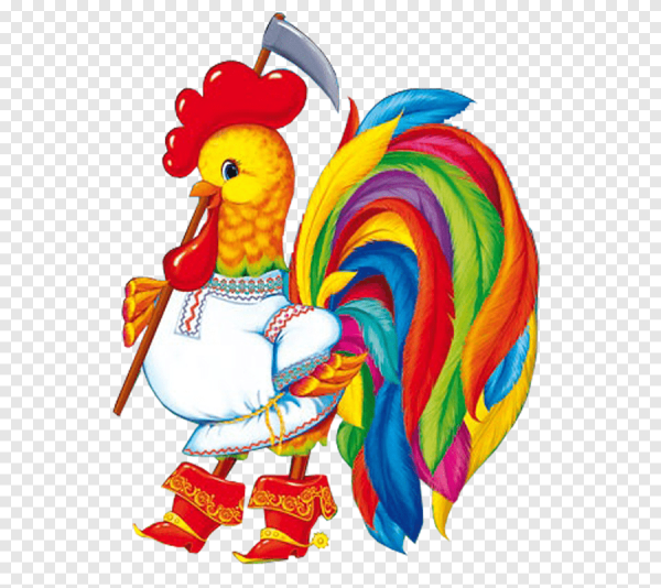 Петушок из сказки