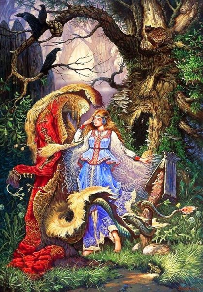 Угланов Александр художник-славянист картины