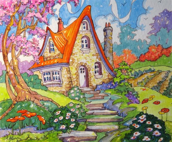 Alida Akers иллюстратор