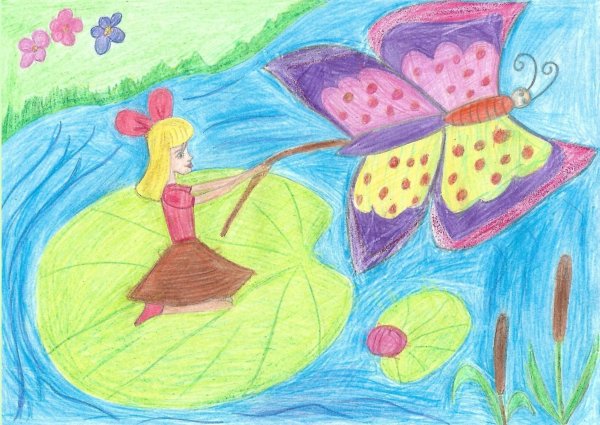 Рисунок на тему сказка
