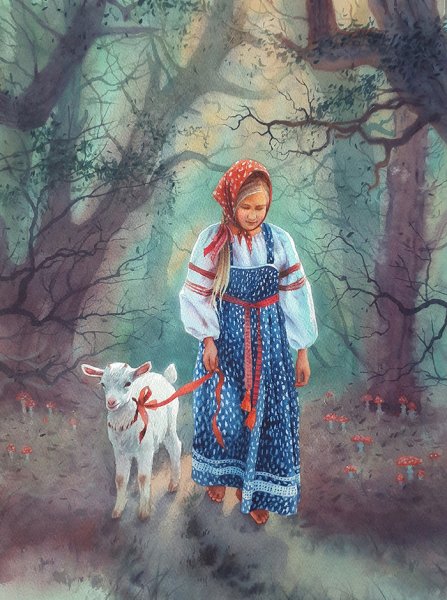 Картина алёнушка Васнецова