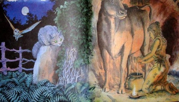 Редьярда Киплинга «кошка, которая гуляла сама по себе».