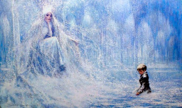 Снежная Королева художник Кристиан Бирмингем