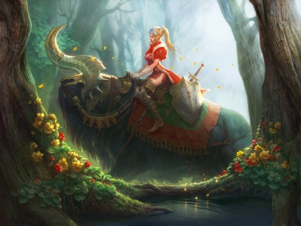 Сказочные персонажи на рабочий стол