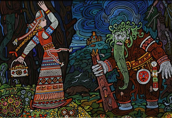 Василий Игнатов Коми художник