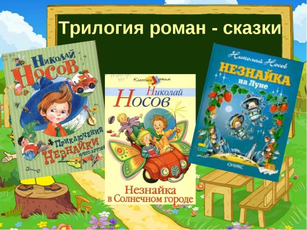 Трилогия о Незнайке Николай Носов