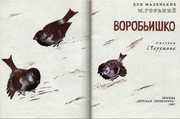 Максим Горький "Воробьишко"