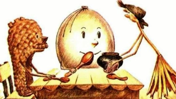 Чтение русской народной сказки пузырь соломинка и лапоть