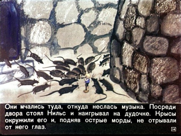 Путешествие Нильса с дикими гусями крысы