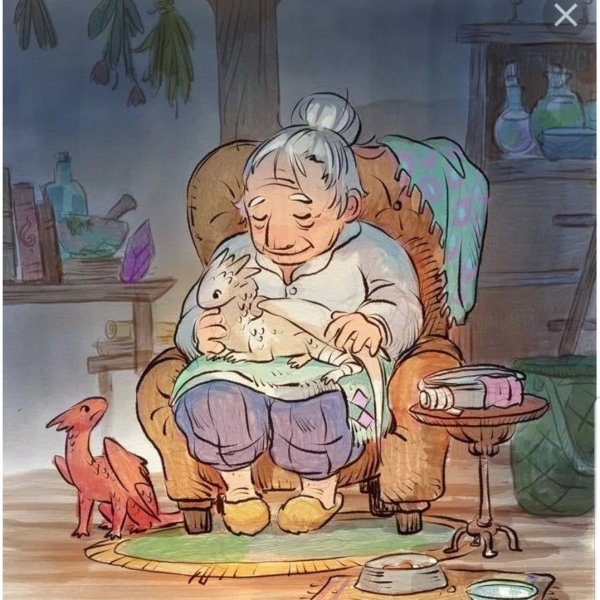 Мультяшные бабушки