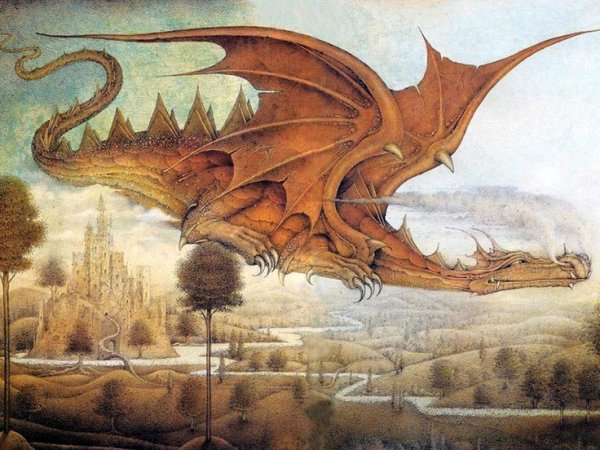 Уэйн Андерсон художник драконы