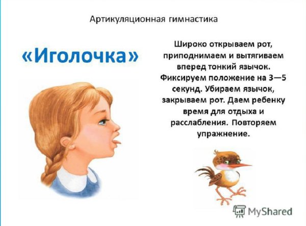 Артикуляционная гимнастика для детей упражнения