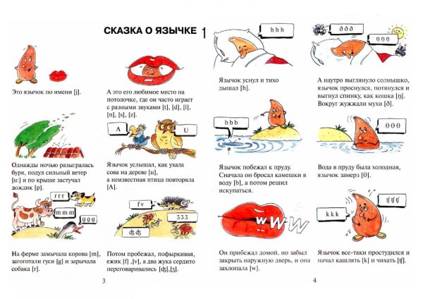 Фонетическая зарядка с язычком