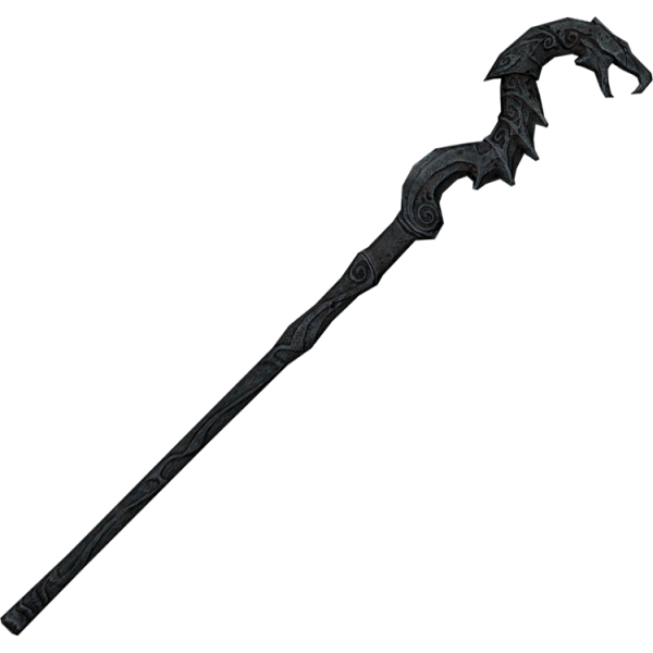 Skyrim посох драконьего жреца