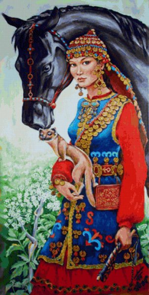 Башкирская живопись Танзиля Гайфуллина