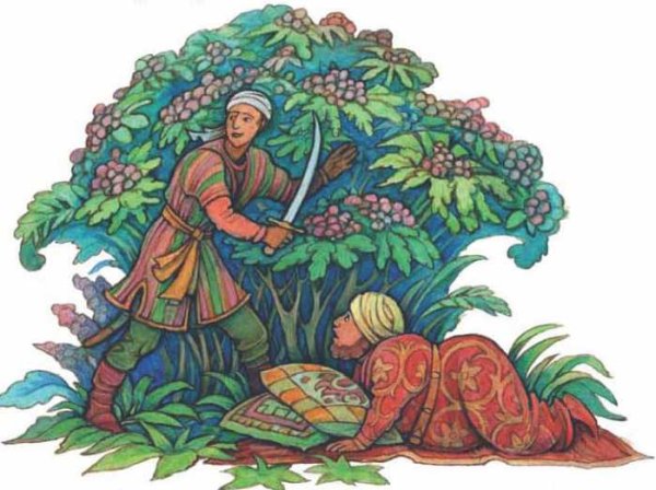 «Узбекские народные сказки» (художник а. а. Сухарев)