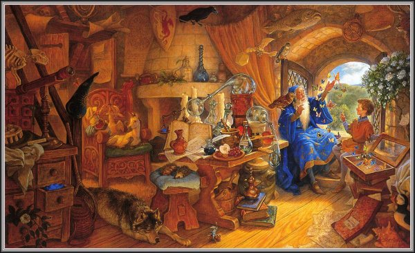 Художник Скотт Густафсон
