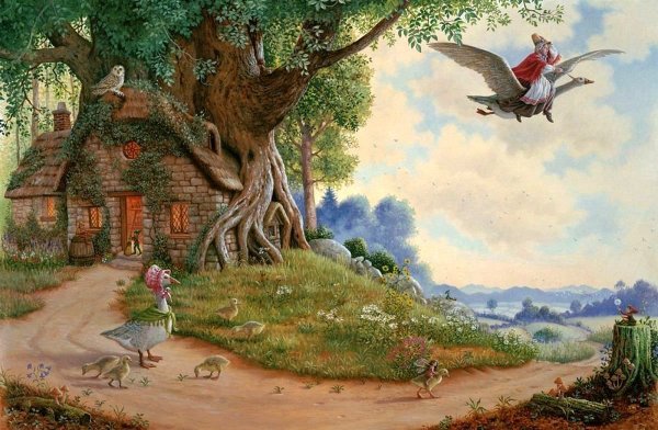 Сказочный мир Ruth Sanderson.