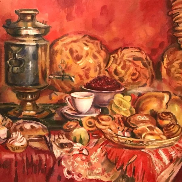 Кустодиев самовар