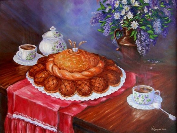 Каравай на Руси