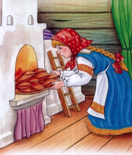 Маша и медведь пирожки