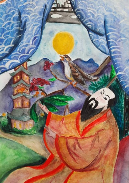 Соловей (г.х.Андерсен. Соловей.)