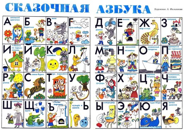 Азбука в сказках