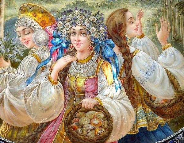 Белова Маргарита Федоскинская лаковая миниатюра