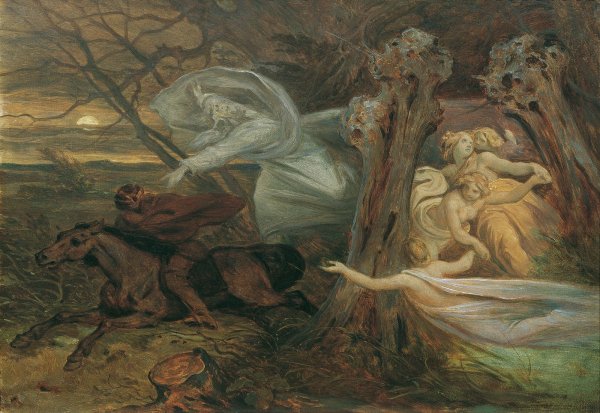Мориц Людвиг фон Швинд «Лесной царь», 1830